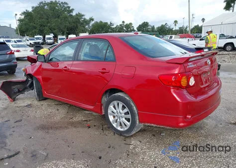 2010 Toyota Corolla S из США, поврежденный, VIN 1NXBU4EE6AZ360906